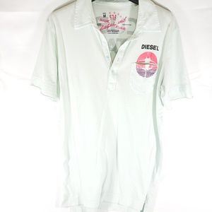 diesel scuba attack short sleeve t shirt mens sz M